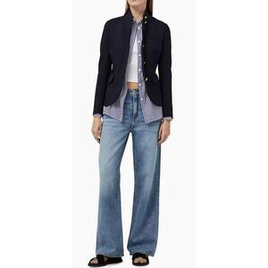 rag & bone Light Blue Wide-Leg Jeans